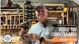 Ridgid Drill - Model R8701 18V - Honest Tool Review