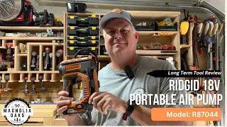 Ridgid Portable Air Inflator - Model R87044 18V - Honest Tool Review