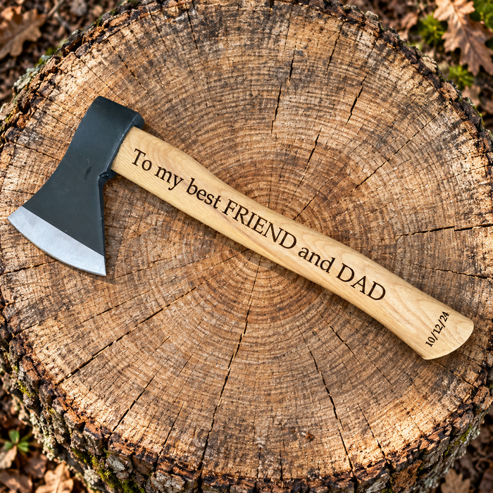 Custom Engraved Axe