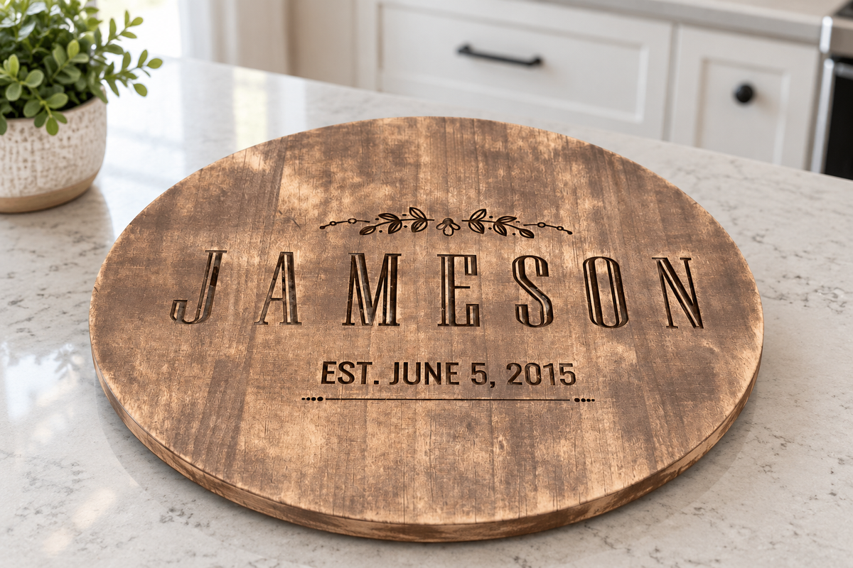 Personalized Lazy Susans