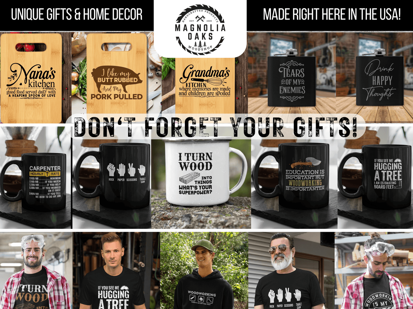I Turn Wood Into Nice Things T-Shirt