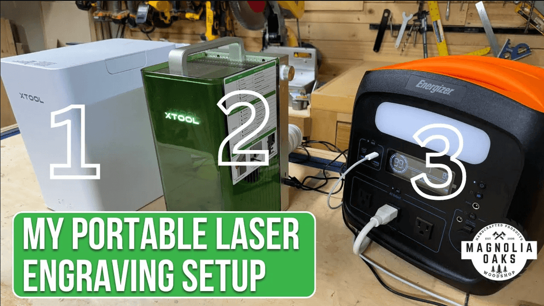 Portable Laser Engraving Setup for Craft Fairs & Live Events - Honest Tool Review