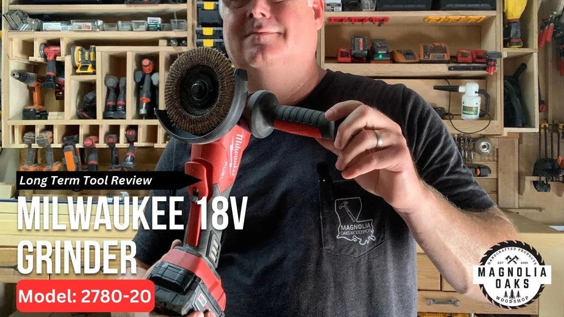 Milwaukee Grinder with Rapid Stop - Model 2780-20 18V - Honest Tool Review