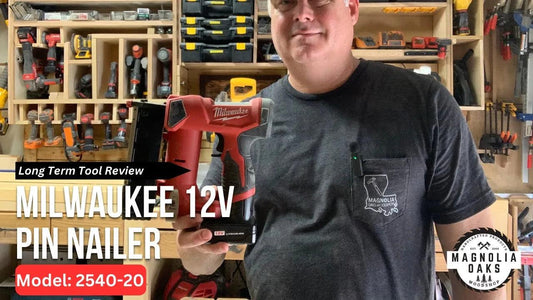 Milwaukee 23 Gauge Pin Nailer Model 2540-20 12V - Honest Tool Review