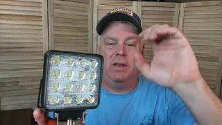 eCarke Battery Operated LED Light 18V - Honest Tool Review