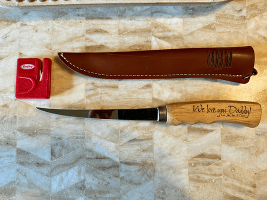 Personalized Fish Filet Knife