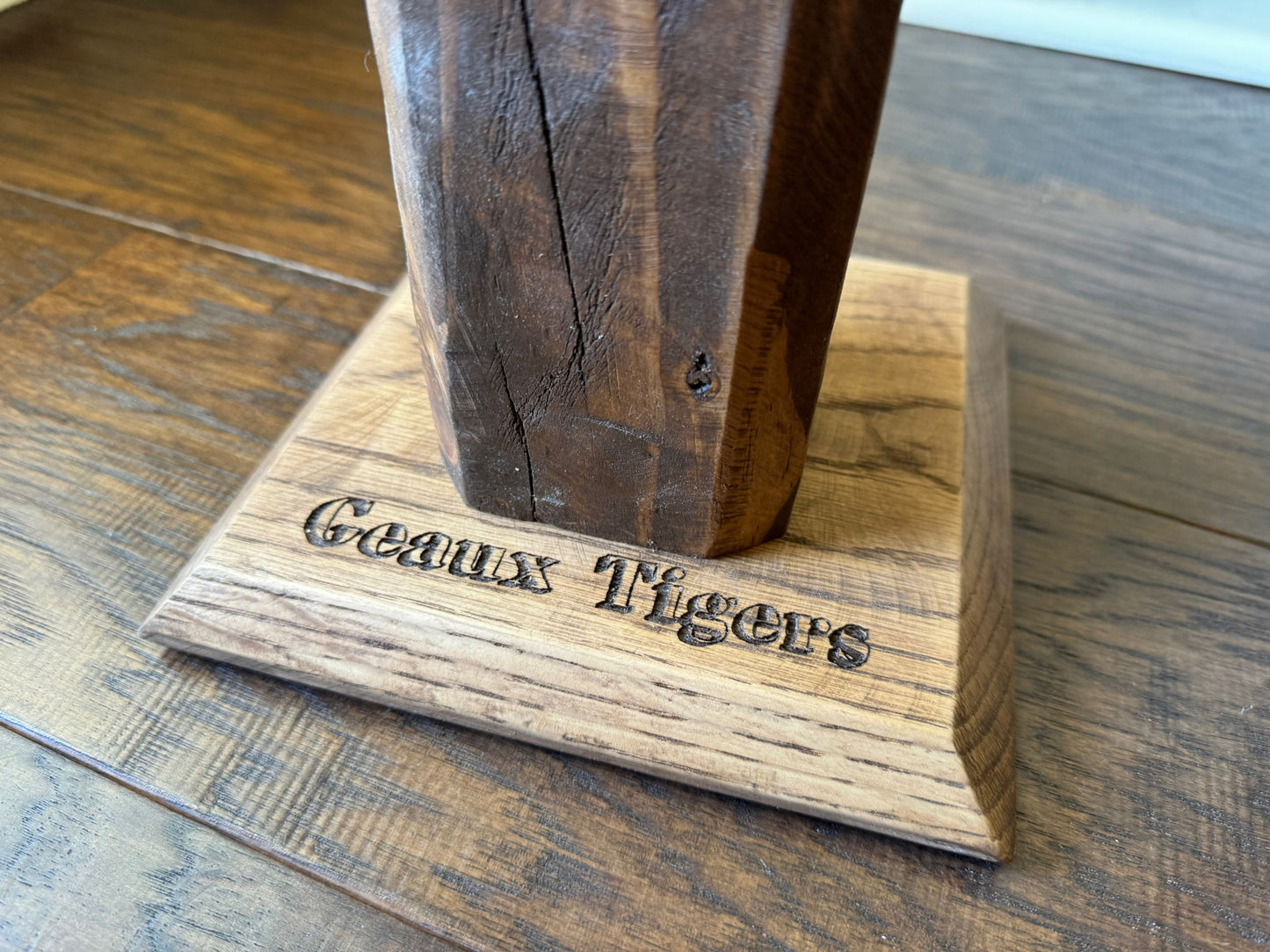 Custom Farmhouse Boot Hanger Stand with Bottle Opener