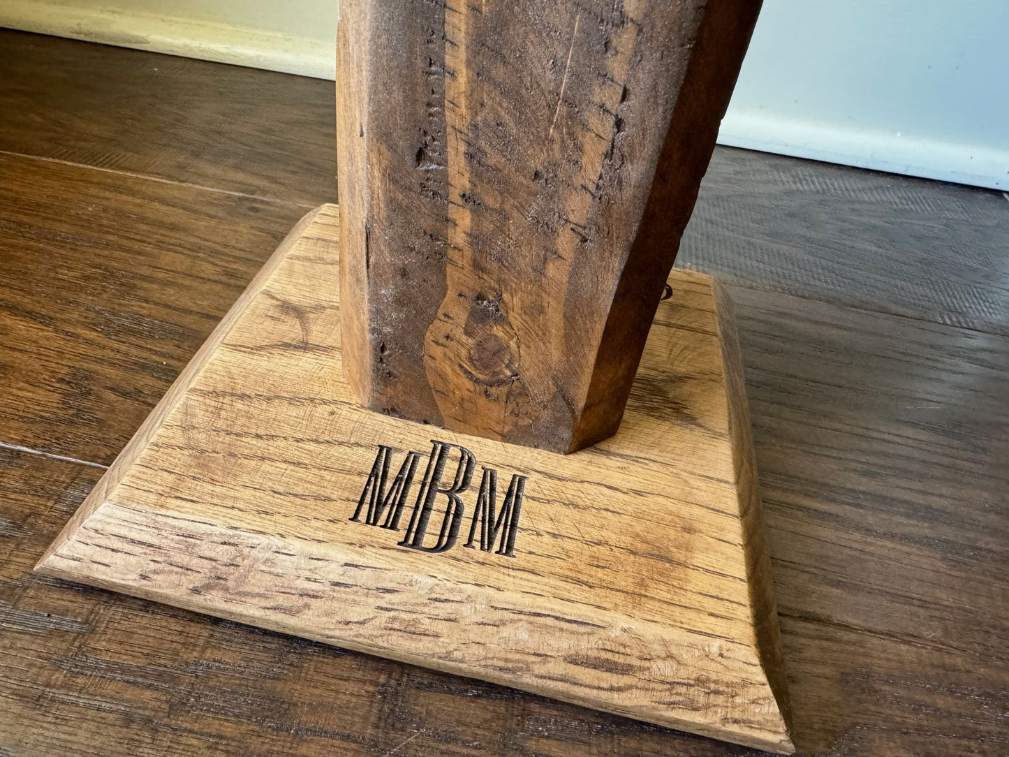 Custom Farmhouse Boot Hanger Stand with Bottle Opener