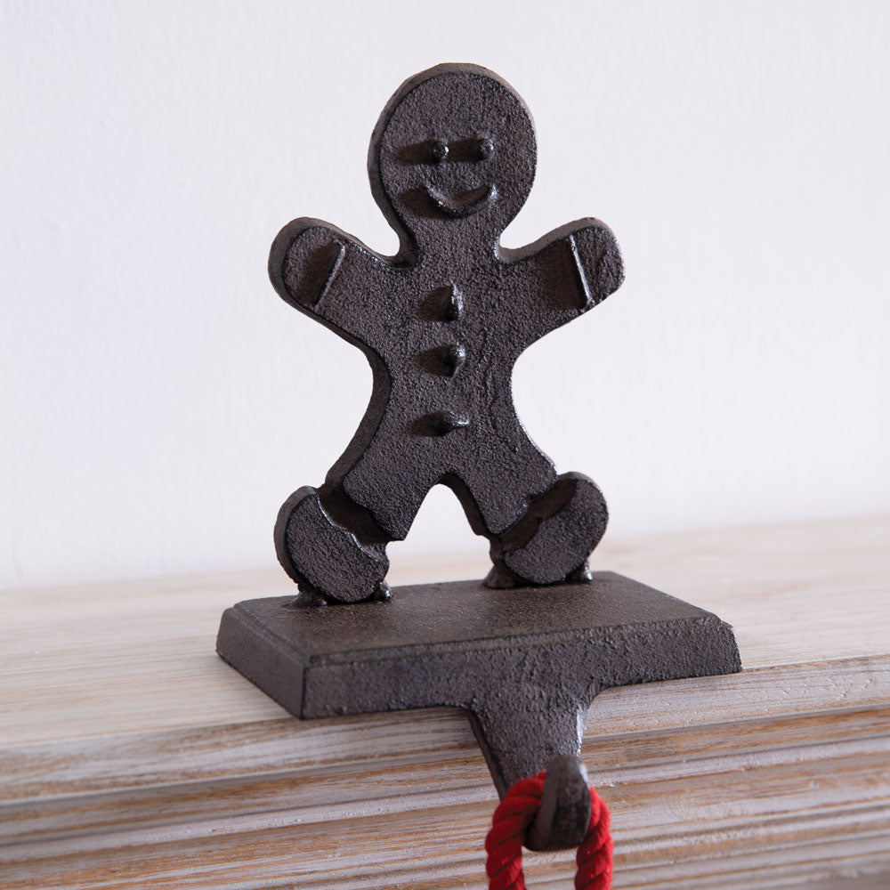 Cast Iron Gingerbread Stocking Holder Magnolia Oaks