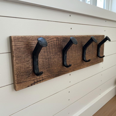 Reclaimed Wood Wall Rack
