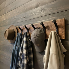 Reclaimed Wood Wall Rack