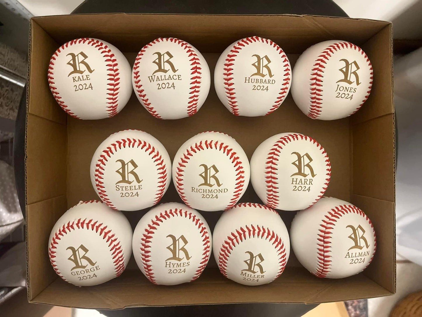 Custom Engraved Baseballs