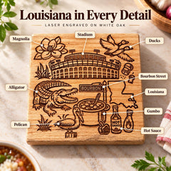 Louisiana white oak trivet
