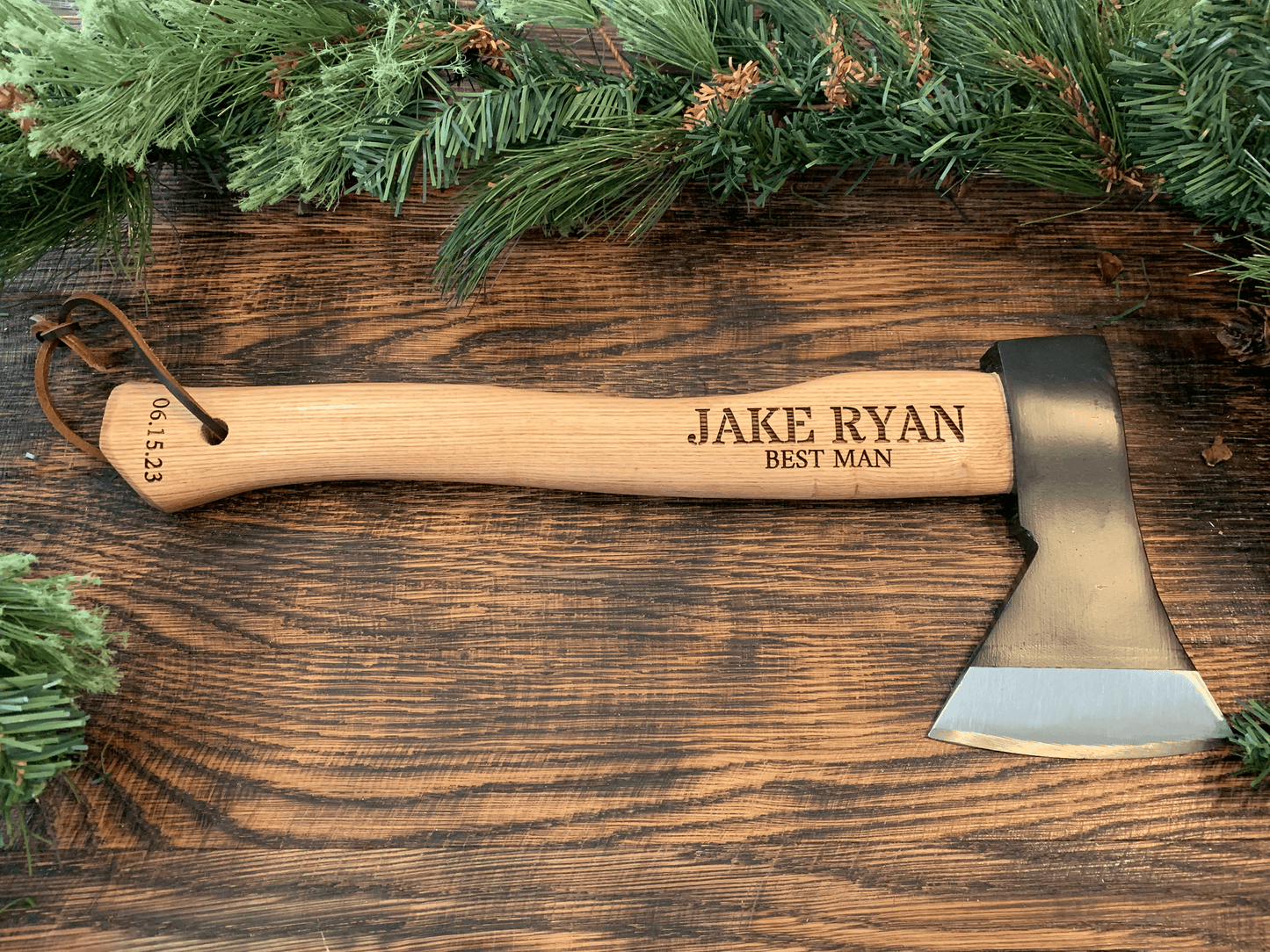 Custom Engraved Axe Hatchet