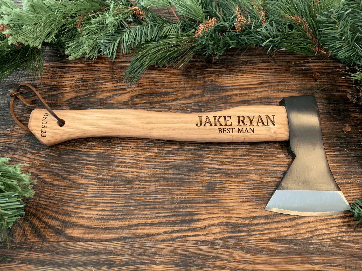 Custom Engraved Axe Hatchet