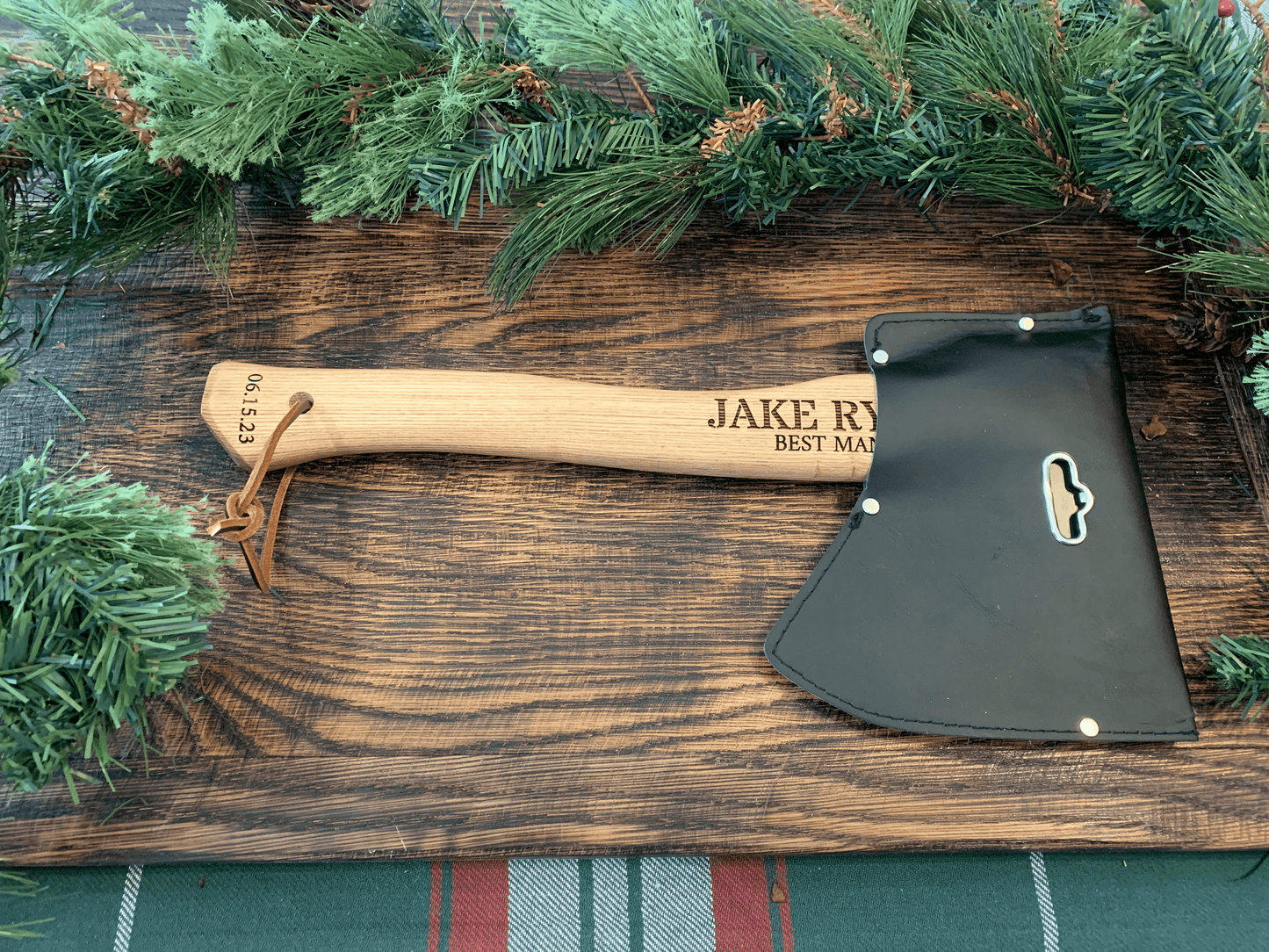 Custom Engraved Axe Hatchet