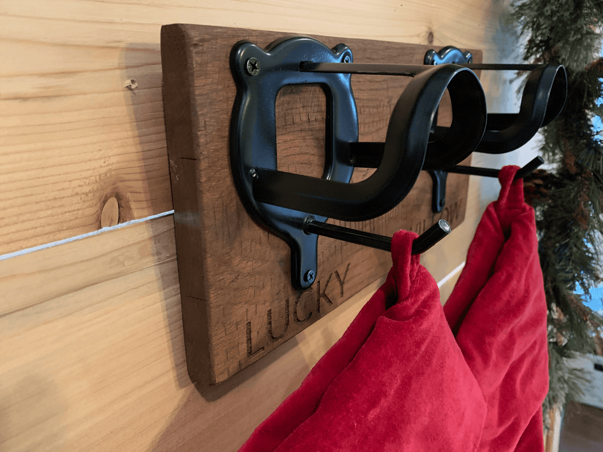 Horse Tack Bridle Wall Coat Rack with 3 Hooks, Country Farmhouse Wall ...
