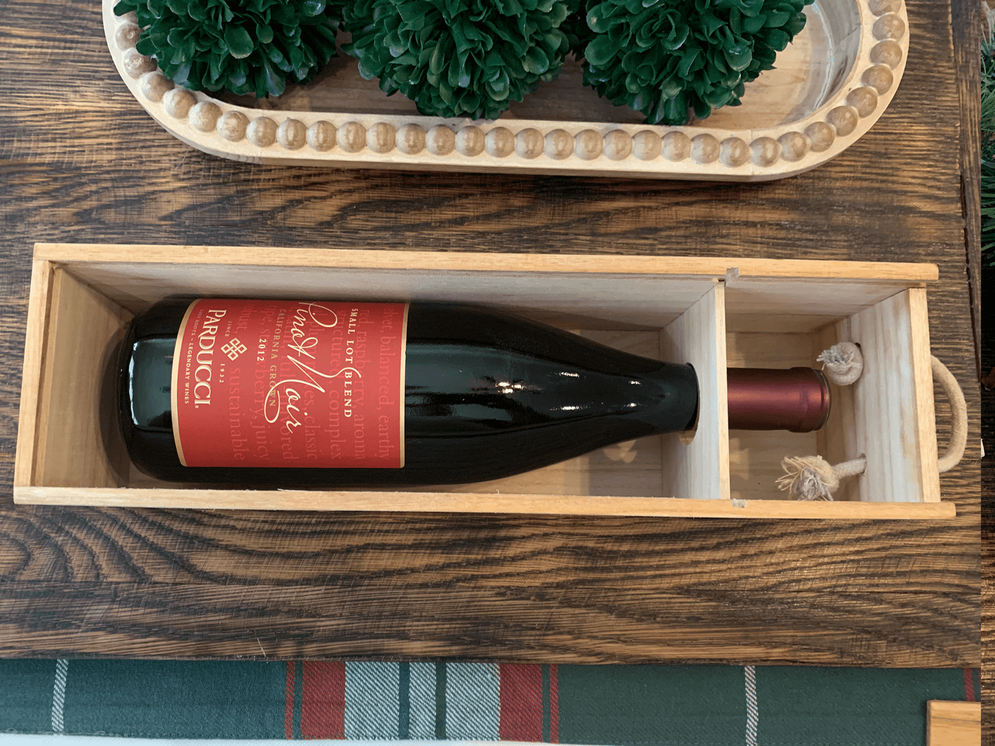 Personalized Wooden Wine Box