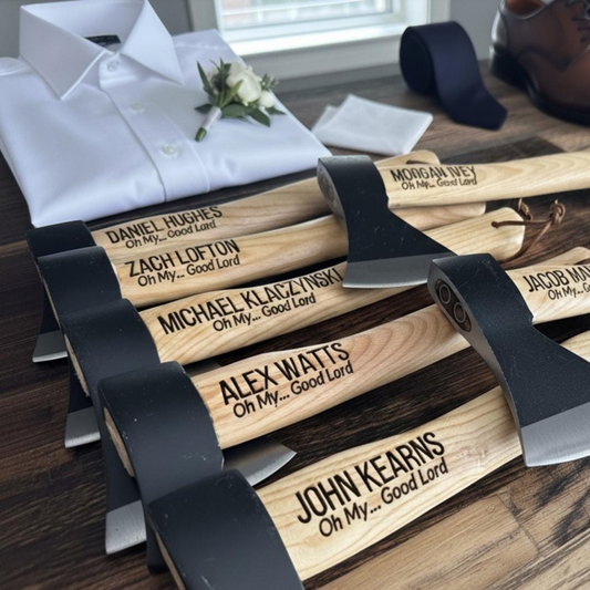 Custom Engraved Axe