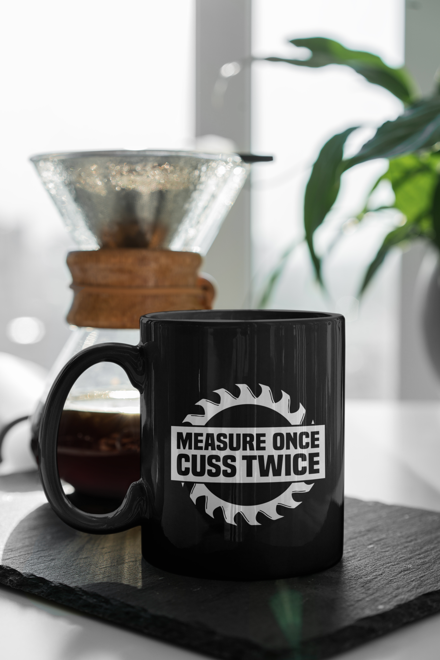Measure Once Cuss Twice Mug