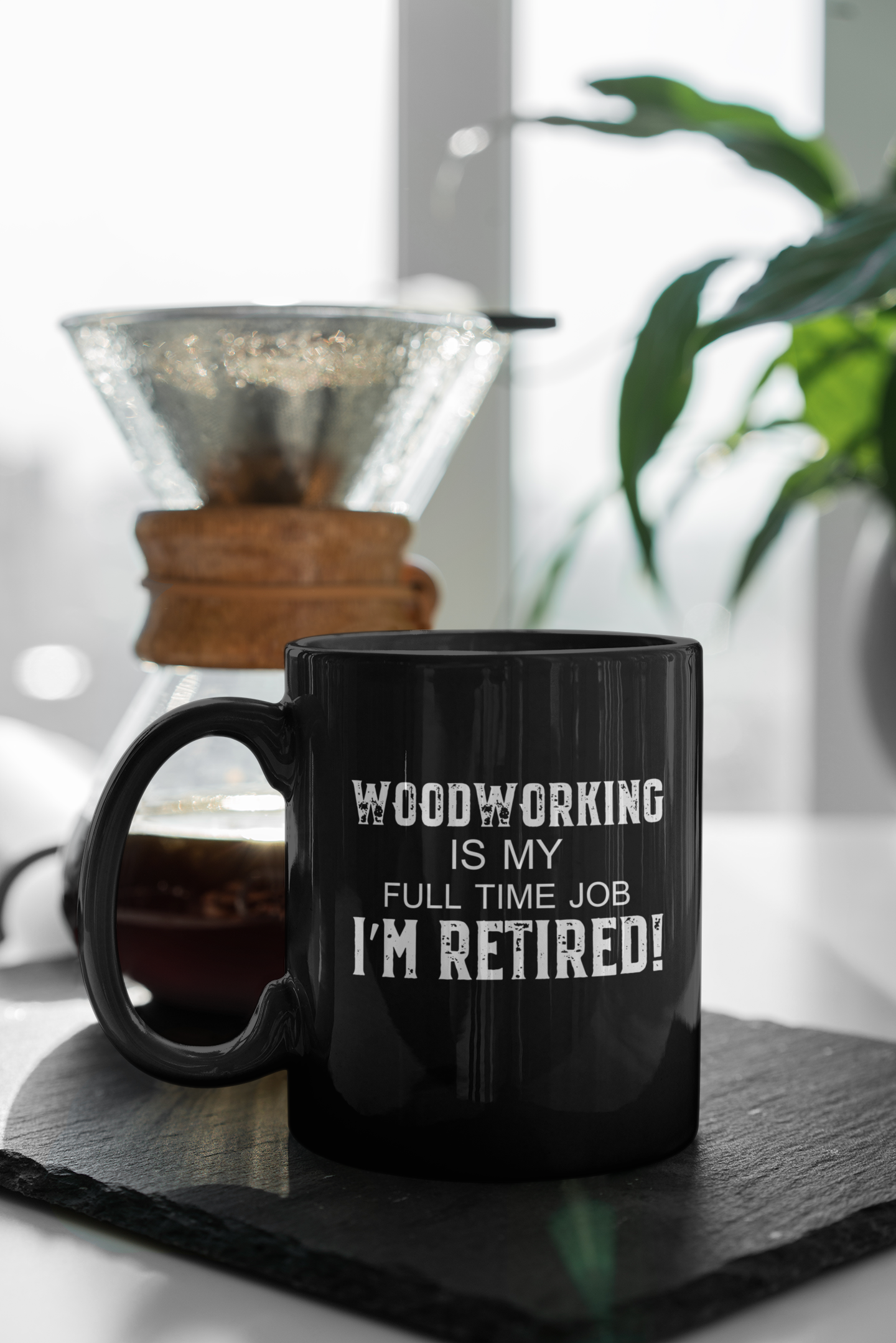 Woodworking is My Full Time Job I'm Retired! Mug
