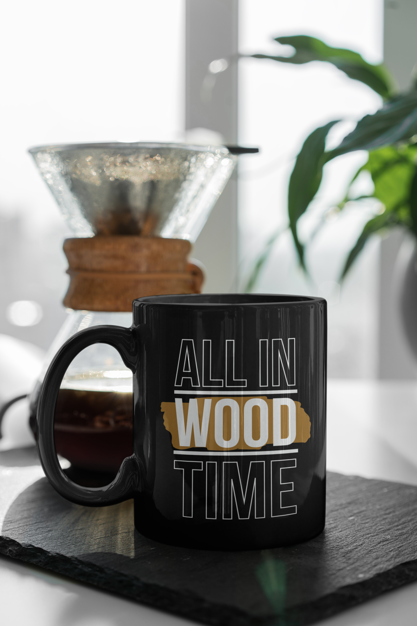 All In Wood Time Mug