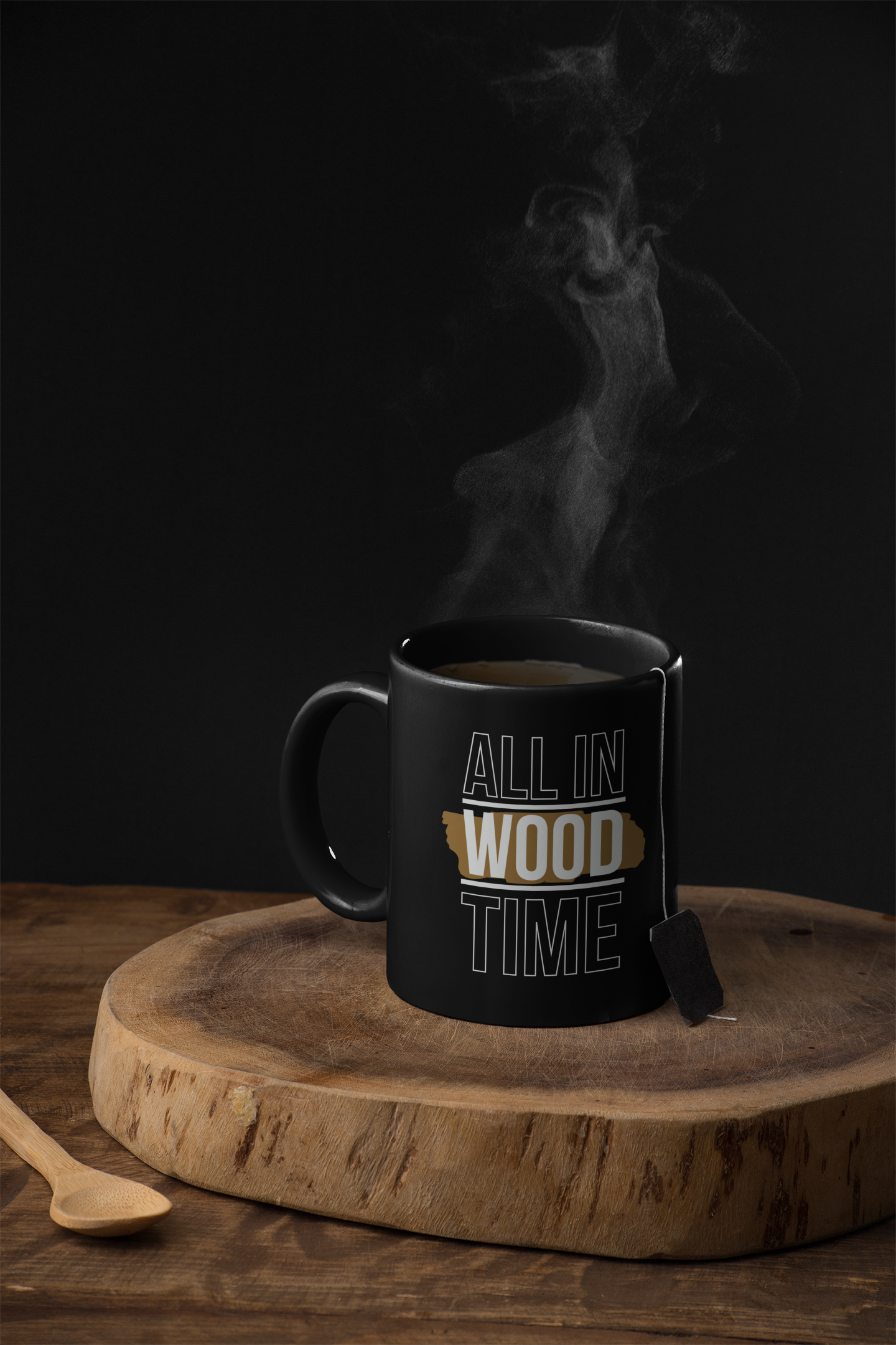 All In Wood Time Mug