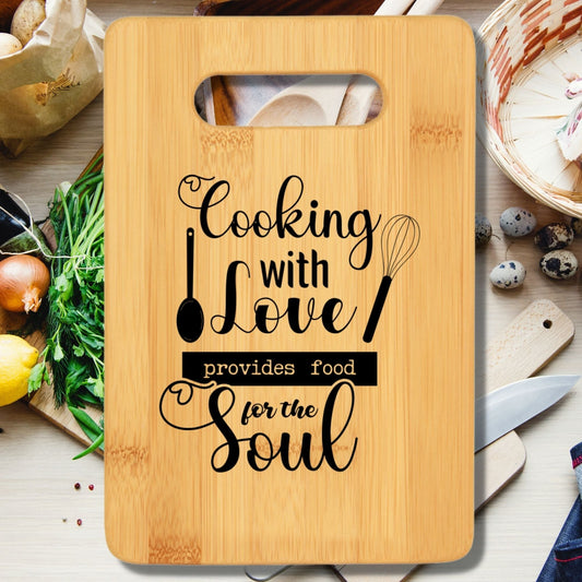 Cooking With Love Provides Food for the Cutting Board v2
