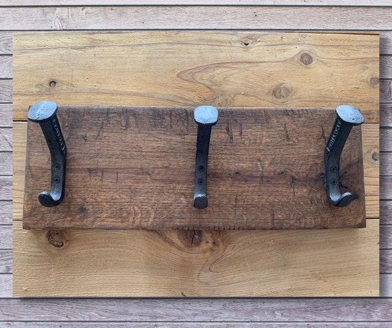 Handcrafted Rustic Farmhouse Wooden Hat Rack
