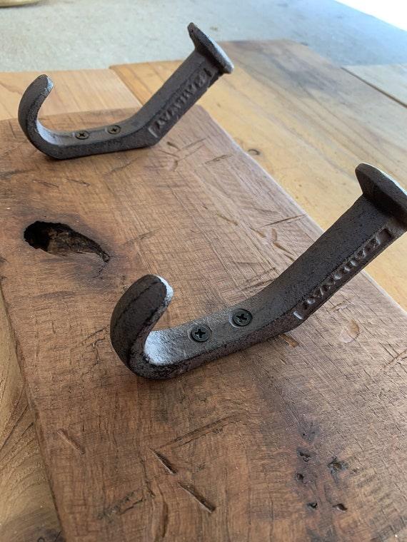 Handcrafted Rustic Farmhouse Wooden Hat Rack - 4 Hanger – Magnolia Oaks ...