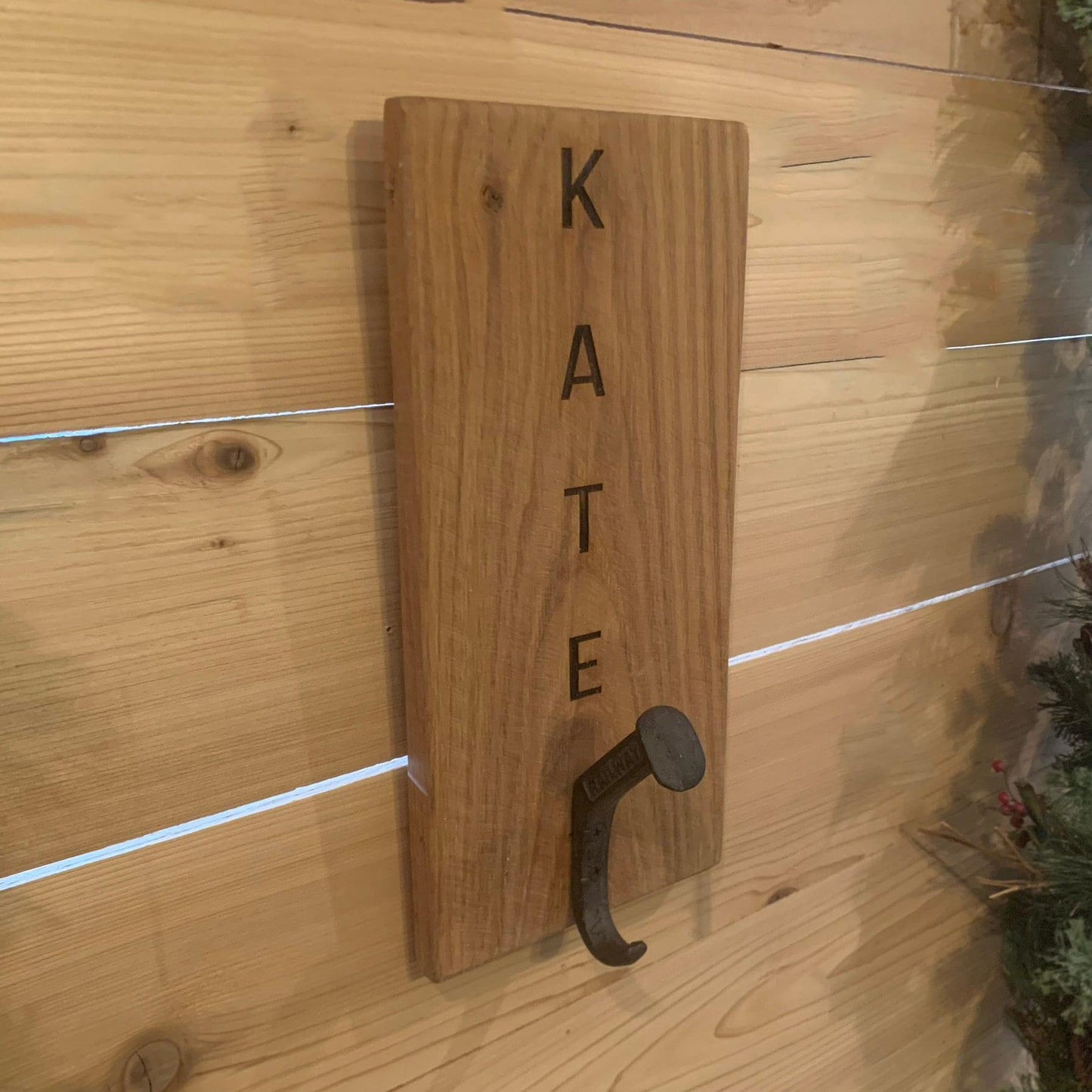 Personalized Christmas Stocking Hanger