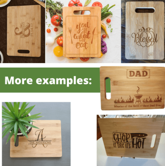 Love Served Daily Mom's Kitchen Breakfast Lunch Dinner Open 24 Hours Cutting Board